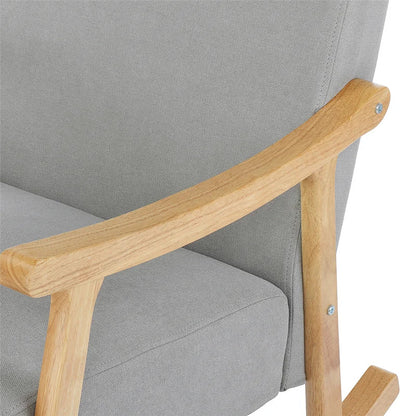 Rocking Chair: Grey Rocking Chair