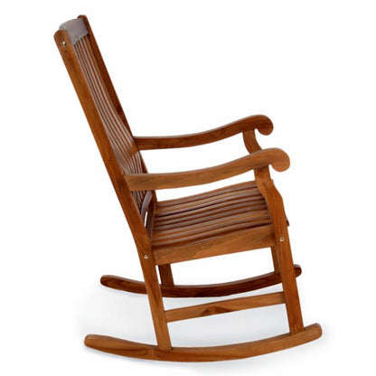 Rocking Chair: Outdoor Muirfield Teak Rocking Chair