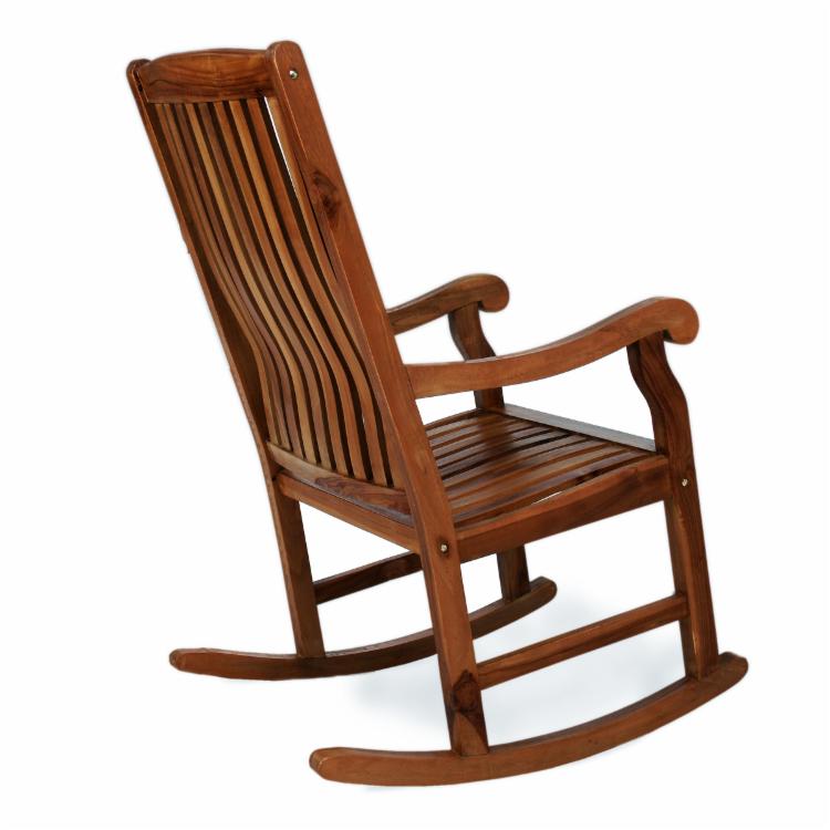Rocking Chair: Outdoor Muirfield Teak Rocking Chair