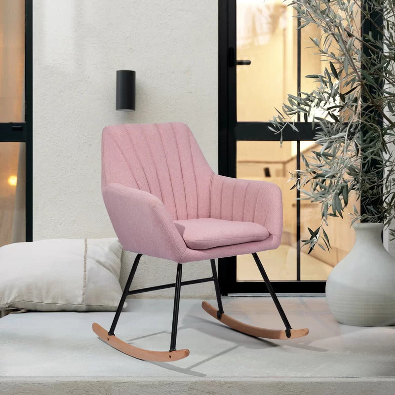 Rocking Chair: Upholstered Seat Rocking Chair