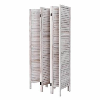 Room Dividers: 96'' W x 67'' H 6 - Panel Solid Wood Folding Room Divider
