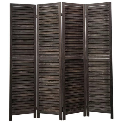 Room Divides: 67'' H Solid Wood Folding Room Divider