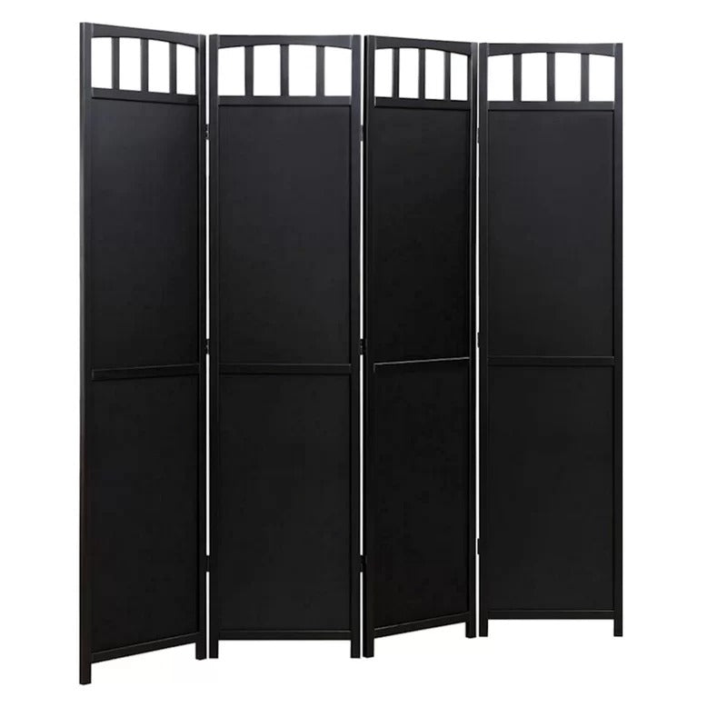 Room Divides: 70'' H Solid Wood Folding Room Divider