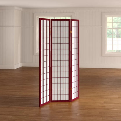 Room Divides: 71'' H Solid Wood Folding Room Divider