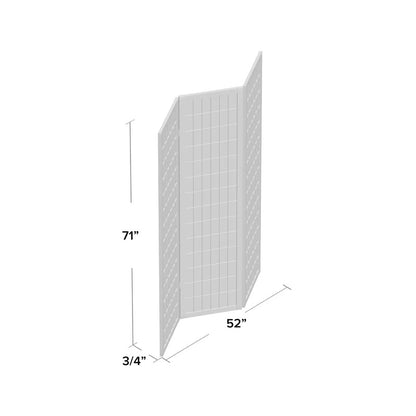 Room Divides: 71'' H Solid Wood Folding Room Divider