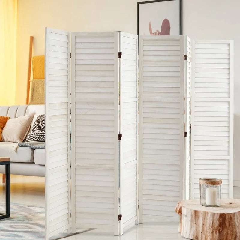 Room Divides: 94.5'' W x 67'' H Folding Room Divider