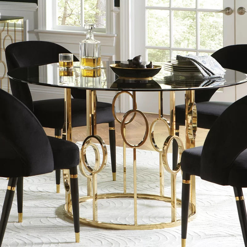 Round Dining Table: 50'' Pedestal Dining Table