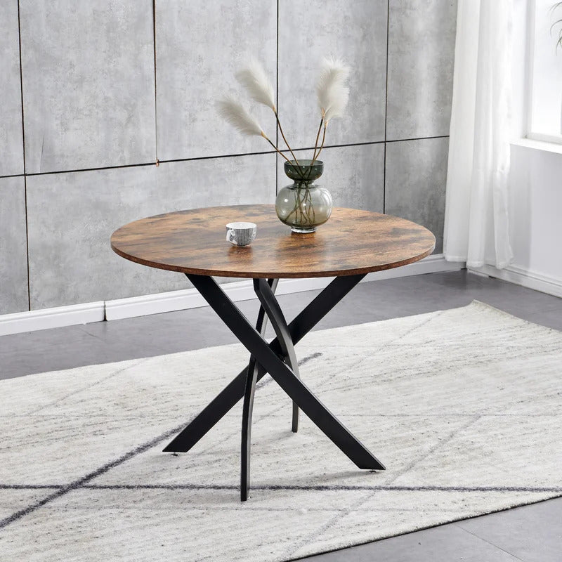 Round Dining Table: 39'' Pedestal Dining Table