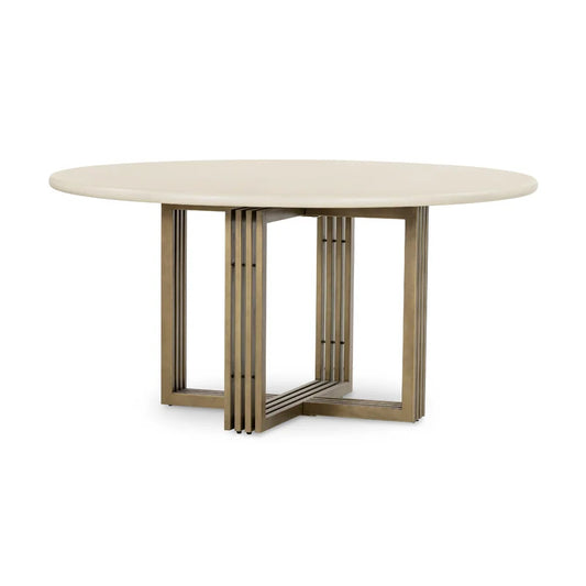 Round Dining Table: 60" Pedestal Dining Table