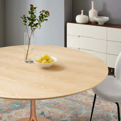 Round Dining Table: Pedestal Dining Table