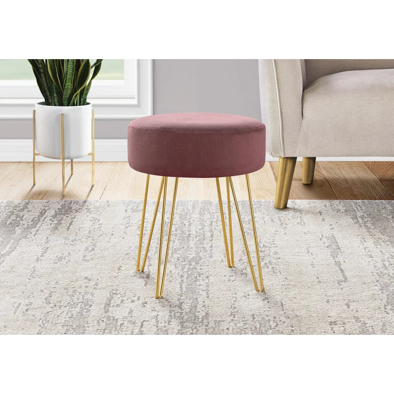 Seating Stool: Steel Accent Stool