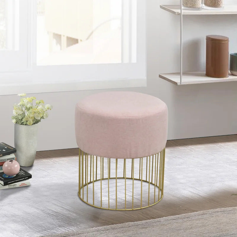 Seating Stool: Steel Accent Stool