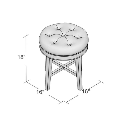 Seating Stool: Vanity Stool