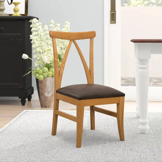 Sheesham Furniture  Chair in white ash finish