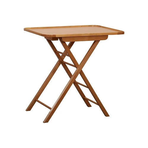Sheesham Furniture:- End Table in White Ash Veneer