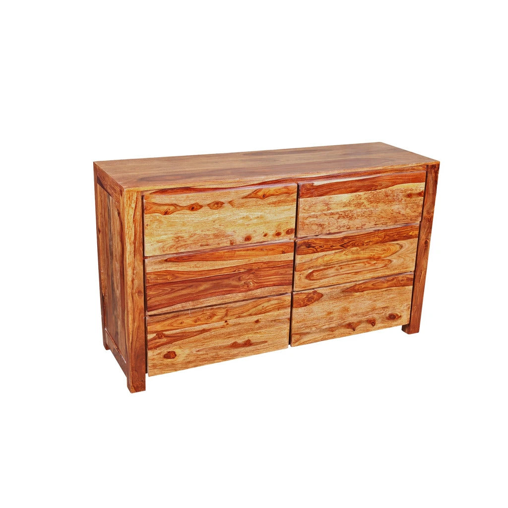 Sheesham Furniture:- Solid Wood Chest Of Drawers Side Board