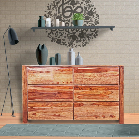 Sheesham Furniture:- Solid Wood Chest Of Drawers Side Board