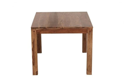 Sheesham Furniture: Solid Wood Four Seat Dining Set in Natural finish