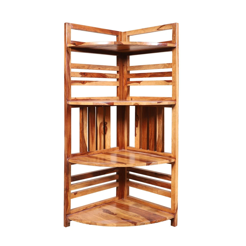 Sheesham Furniture:- Solid Wood Four Tier End Table
