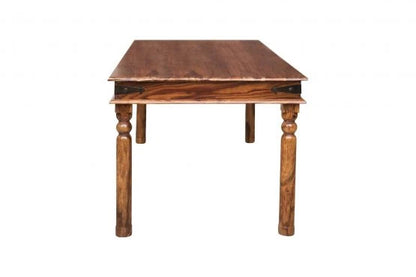 Sheesham Furniture: Solid Wood Natural finish Dining Set
