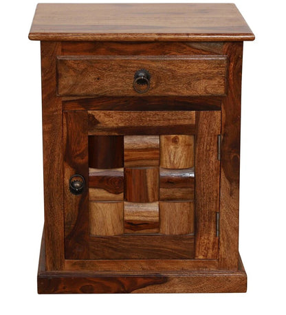 Sheesham Furniture: Solid Wood Oak finished Side Table