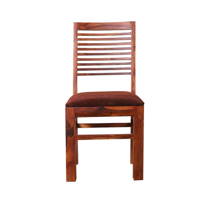 Sheesham Furniture:- Solid Wood Upholstery Dining Chair 