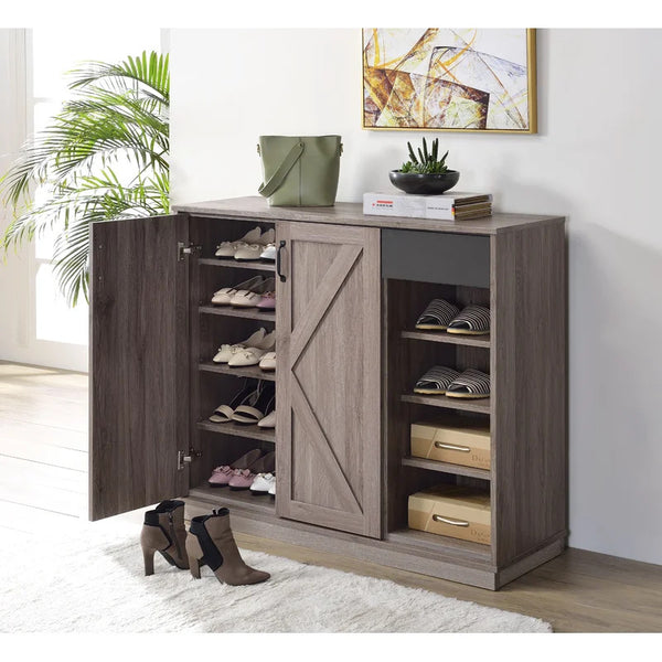 Shoe Rack: 19 Pair Shoe Storage Cabinet | Gkw Retail