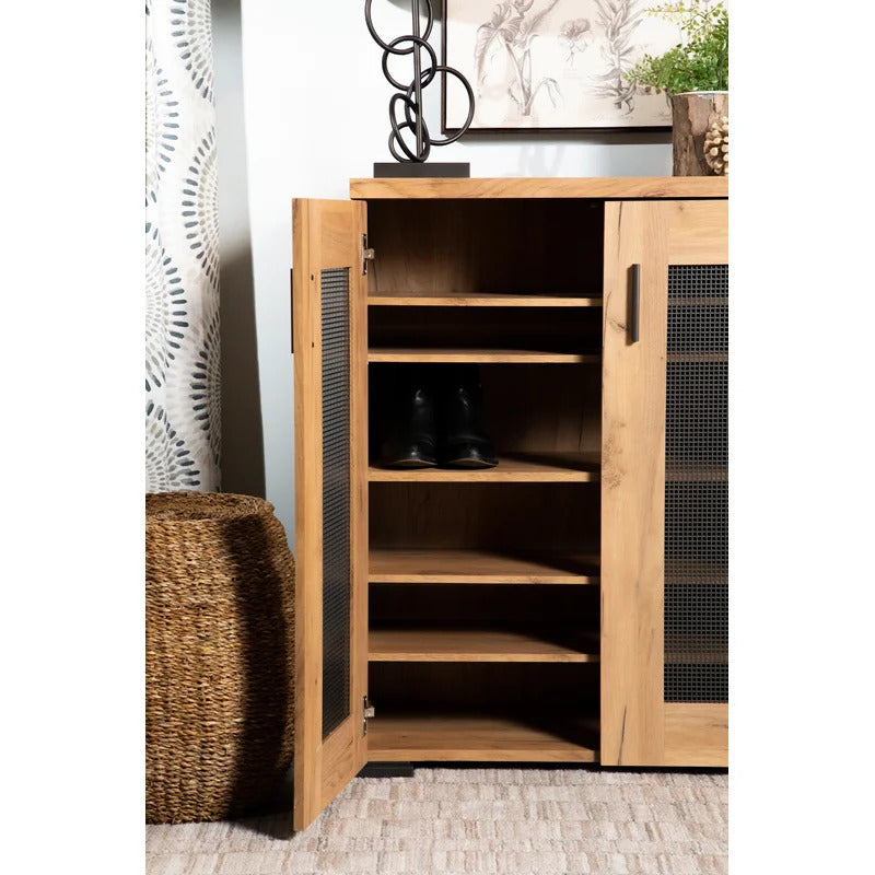 Shoe Rack: 20 Pair Shoe Storage Cabinet