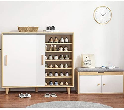 Shoe Rack: Entryway 40 Pair Shoe Storage Cabinet – GKW Retail