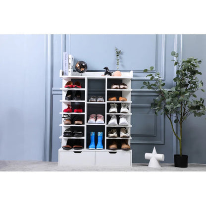 Shoe Rack: Multi-Storey Shoe Rack Organizer With Drawer