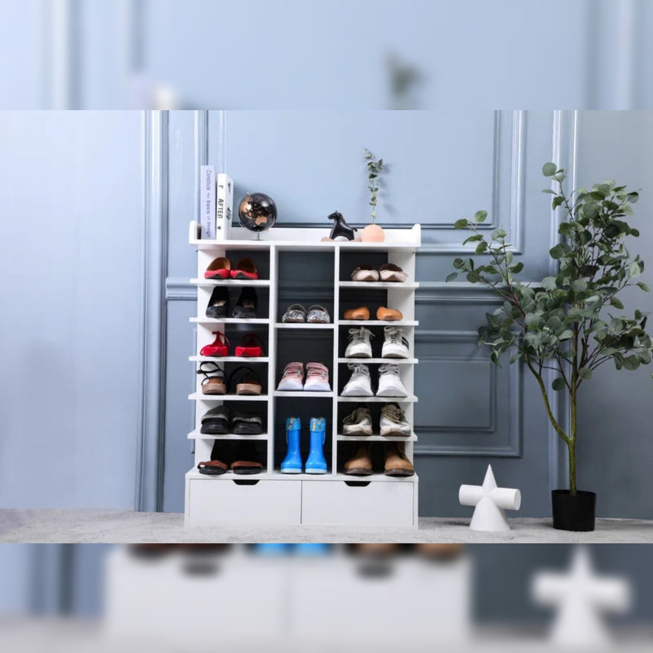 Shoe Rack: Multi-Storey Shoe Rack Organizer With Drawer – GKW Retail