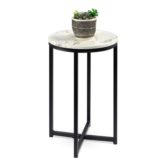 Side Table  Modern Small Accent Home Decor for Living Room, Dining Room