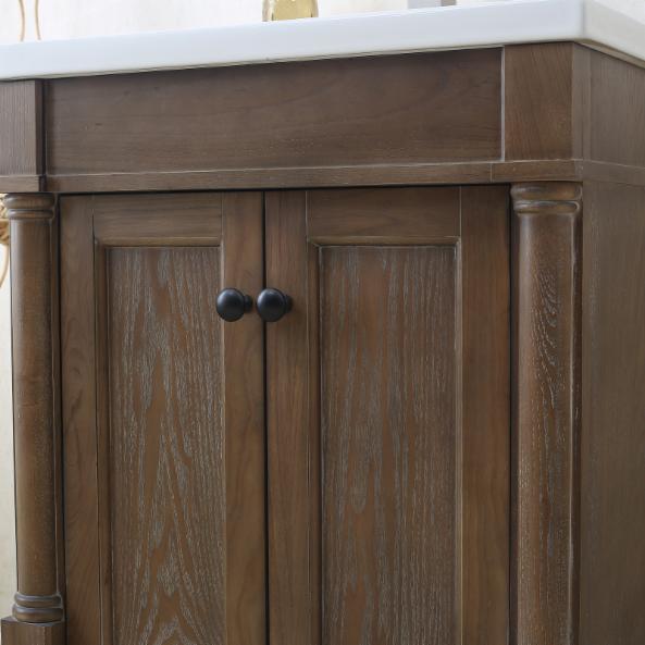 Single Sink Vanities: 24 in. Free Standing Single Vanity