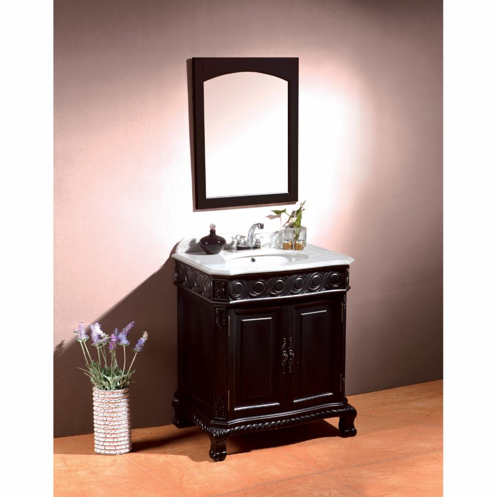 Single Sink Vanities: 30-in. Single Bathroom Vanity