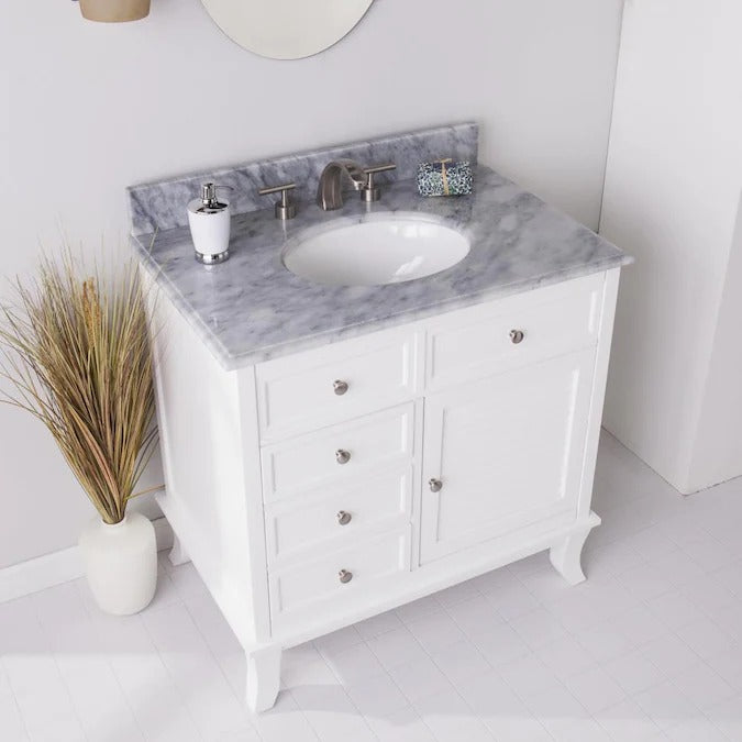 Single Sink Vanities: White Vanity Sink