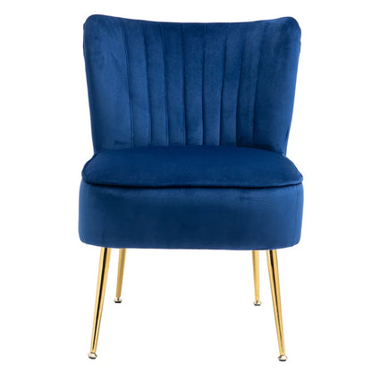 Slipper Chair: 22.24'' Wide Velvet Slipper Chair (Set of 2)