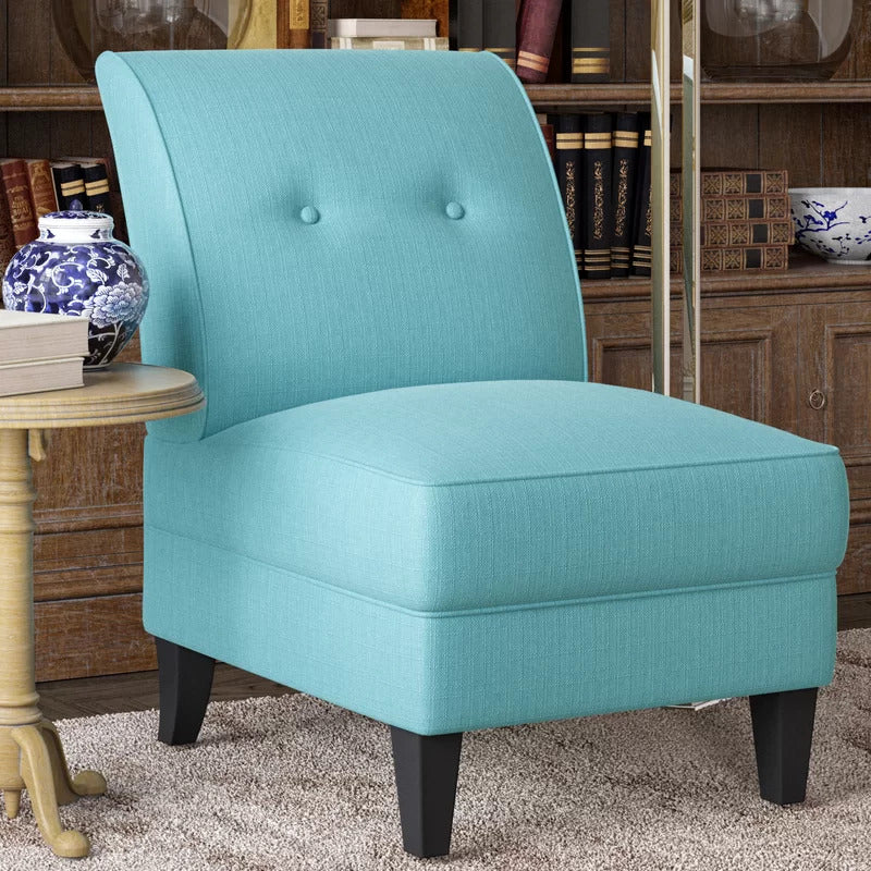 Slipper Chair: 22.5'' Wide Slipper Chair