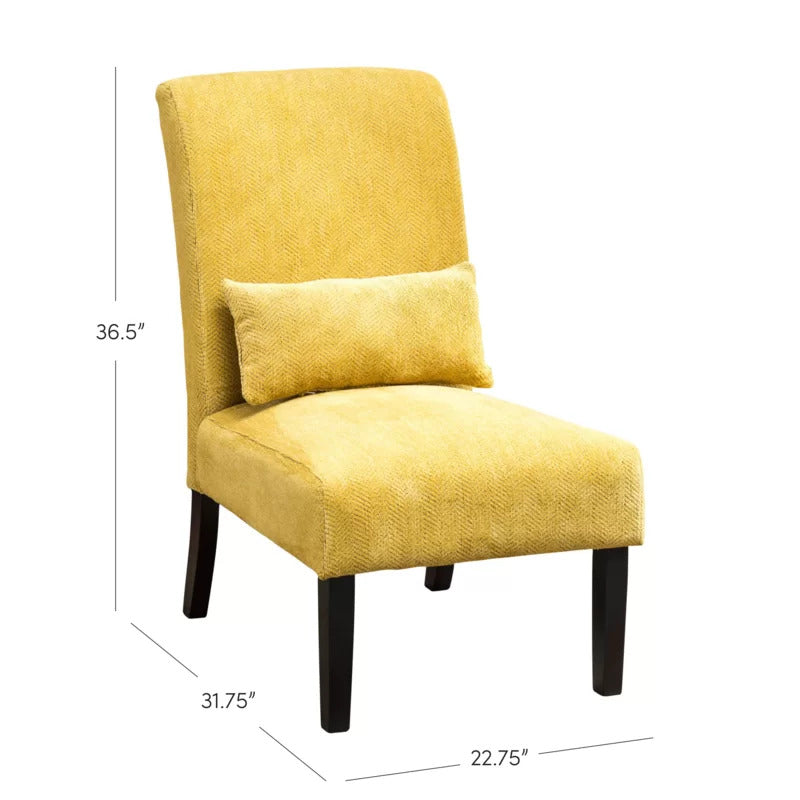 Slipper Chair: 22.75'' Wide Slipper Chair