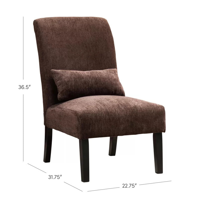 Slipper Chair: 22.75'' Wide Slipper Chair