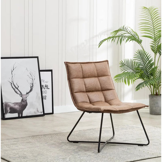 Slipper Chair: 22.8'' Wide Slipper Chair