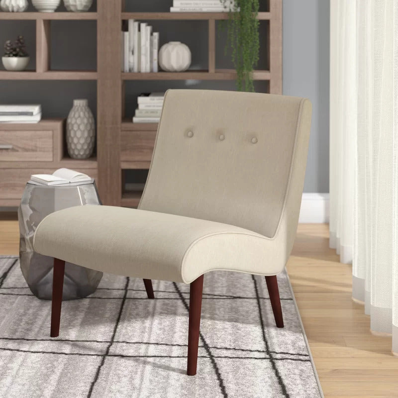 Isha White Occasional Chair | Accent Chairs
