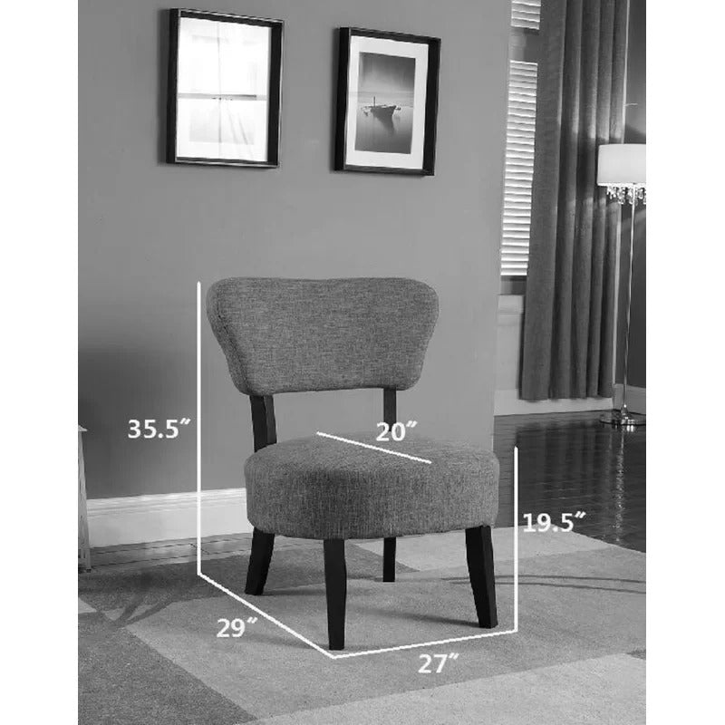 Slipper Chair: 27'' Wide Slipper Chair