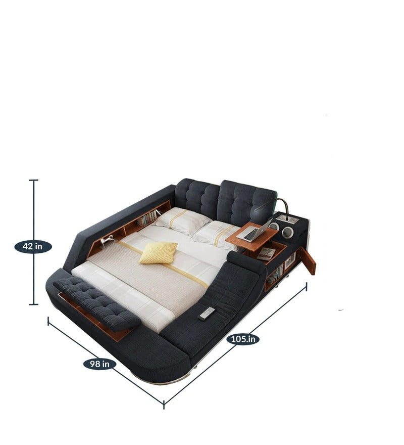 Smart Bed HUNK Tech Smart Ultimate Bed High Tech Furniture