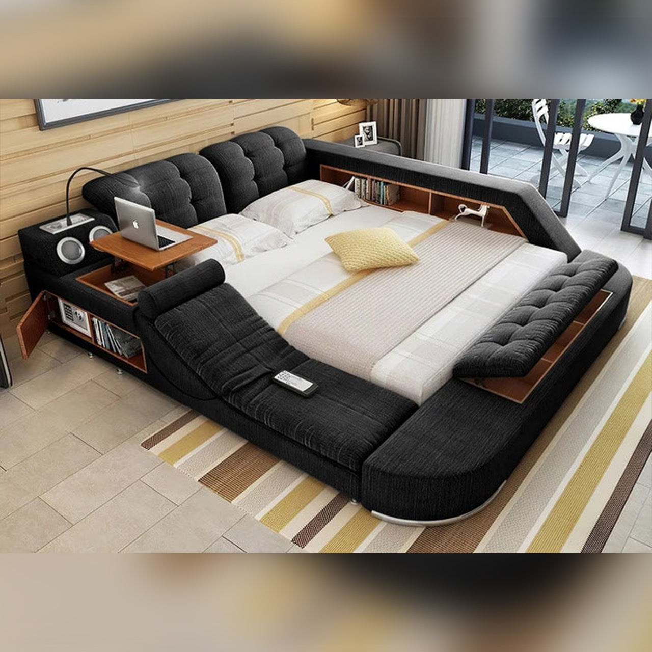 Smart Bed HUNK Tech Smart Ultimate Bed High Tech Furniture