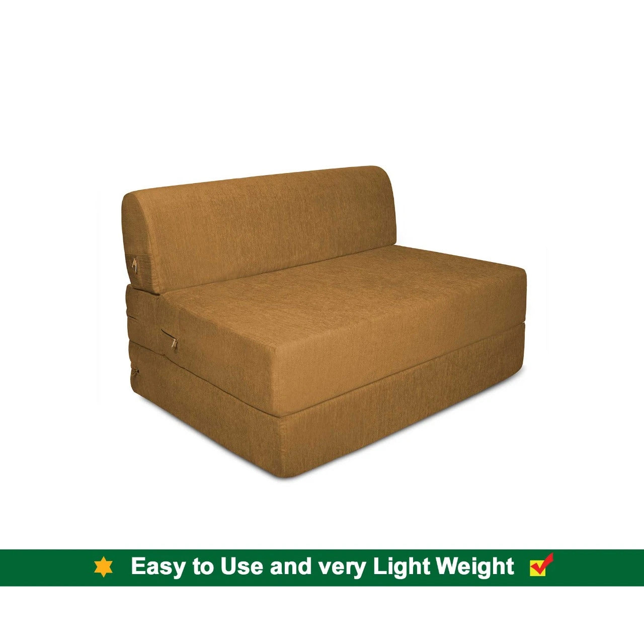 Sofa Cum Beds: 1 Seater Sofa Bed- - 2.5ft x 6ft Designer cushions