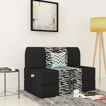 Sofa Cum Beds: 2.5ft x 6ft Sofa Bed with micro fiber Designer cushions