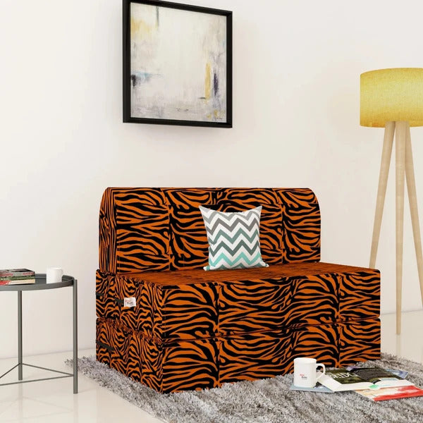 Sofa Cum Beds: 2.5ft x 6ft Sofa Bed with micro fiber Designer cushions