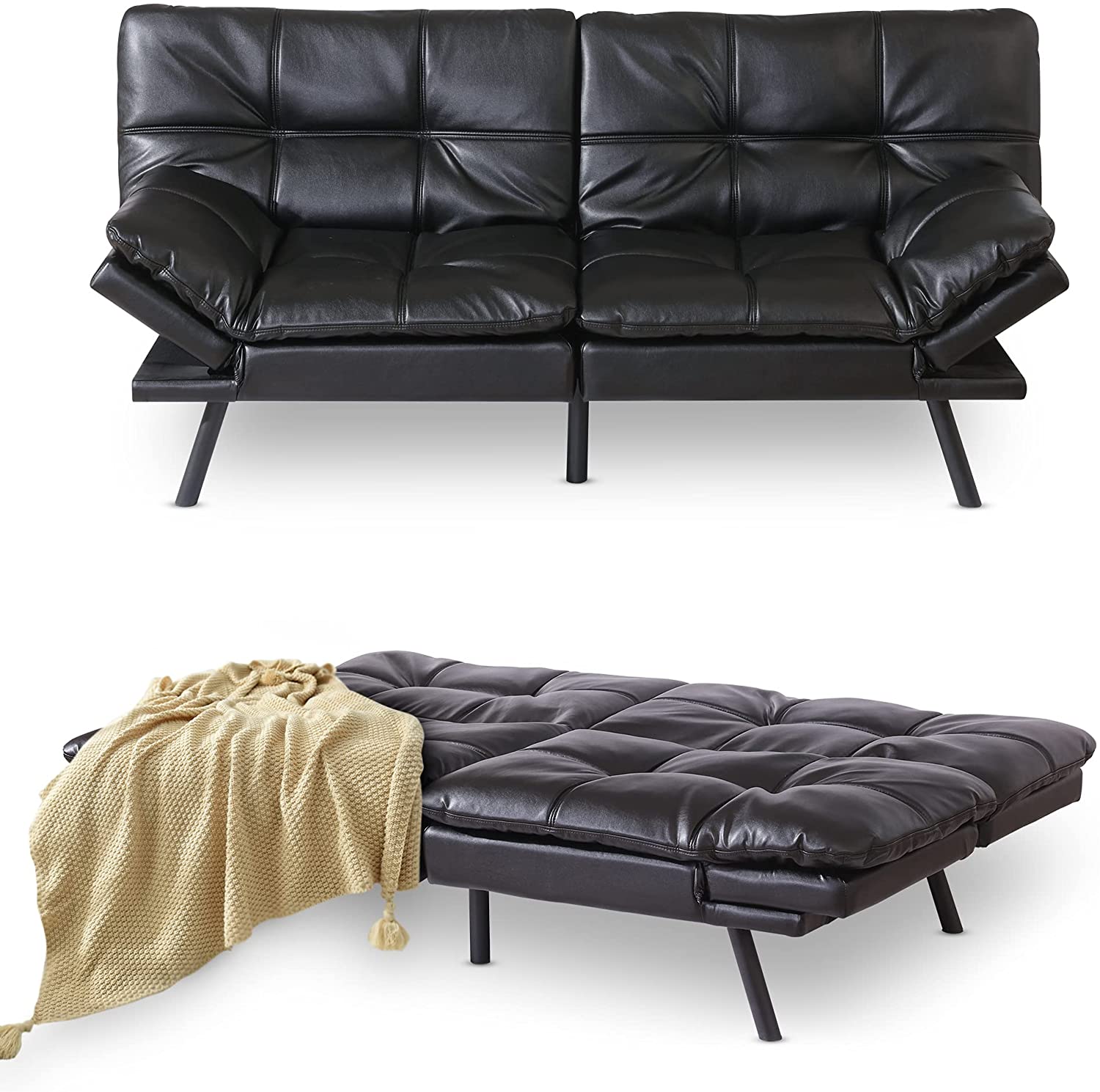Sofa Cum Beds Convertible Loveseat for Compact Living Spaces