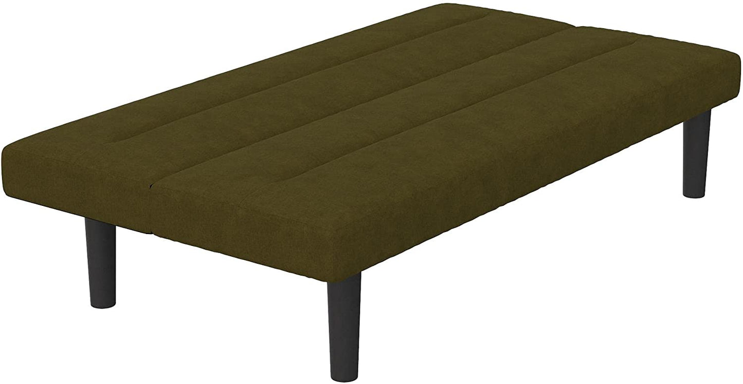 Sofa Cum Beds Couch Linen Futon, Green