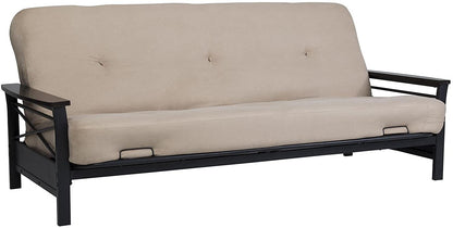 Sofa Cum Beds Espresso Wood Armrests, Full Size